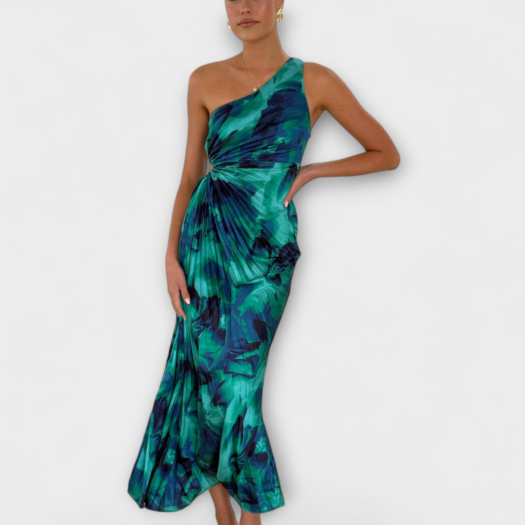 Sienna - Elegantní Maxi Šaty s průstřihy
