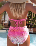 Helen - Dvoudílné bikiny s potištěnou podprsenkou