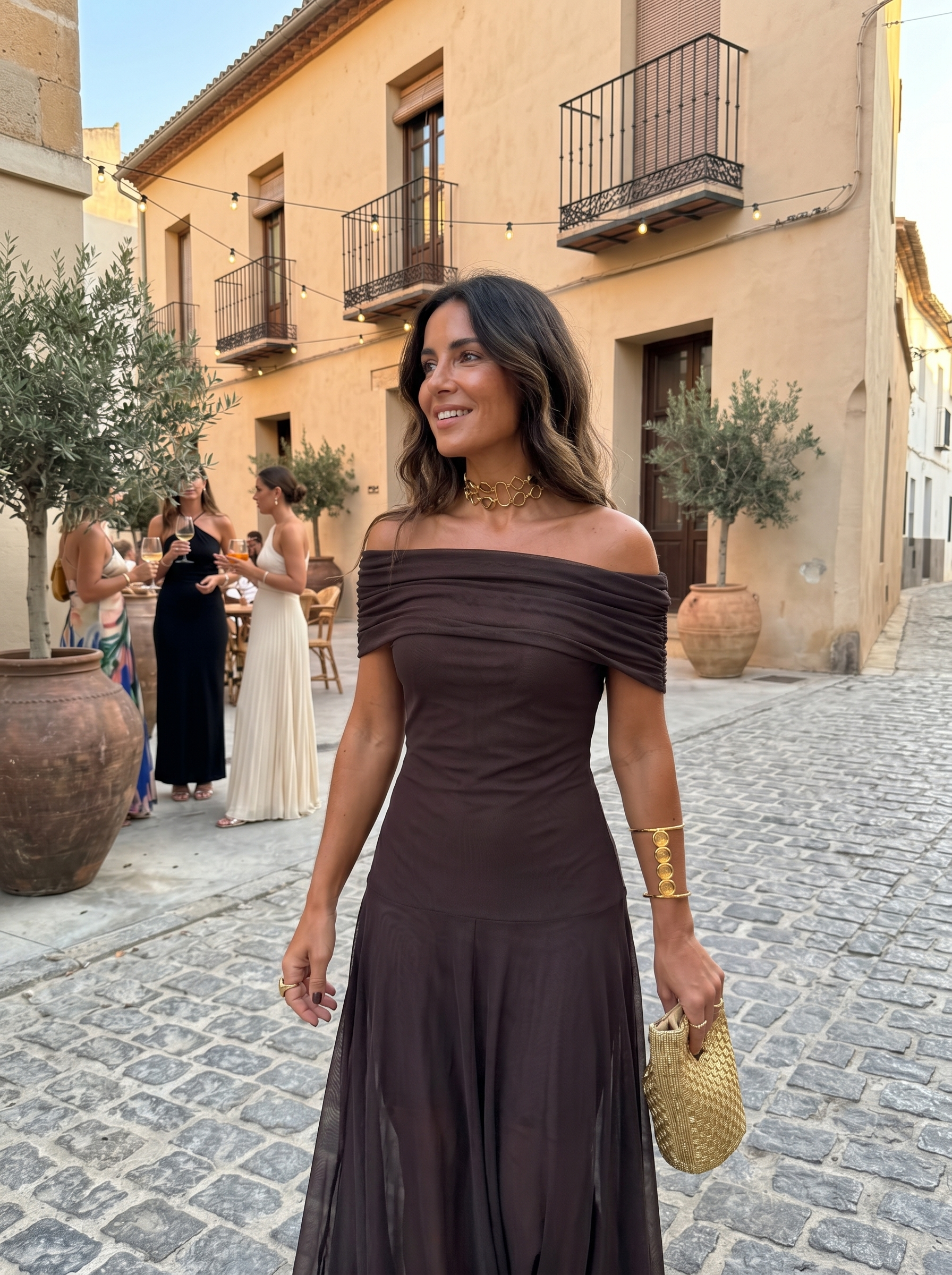 Karolína - Elegantní maxi šaty