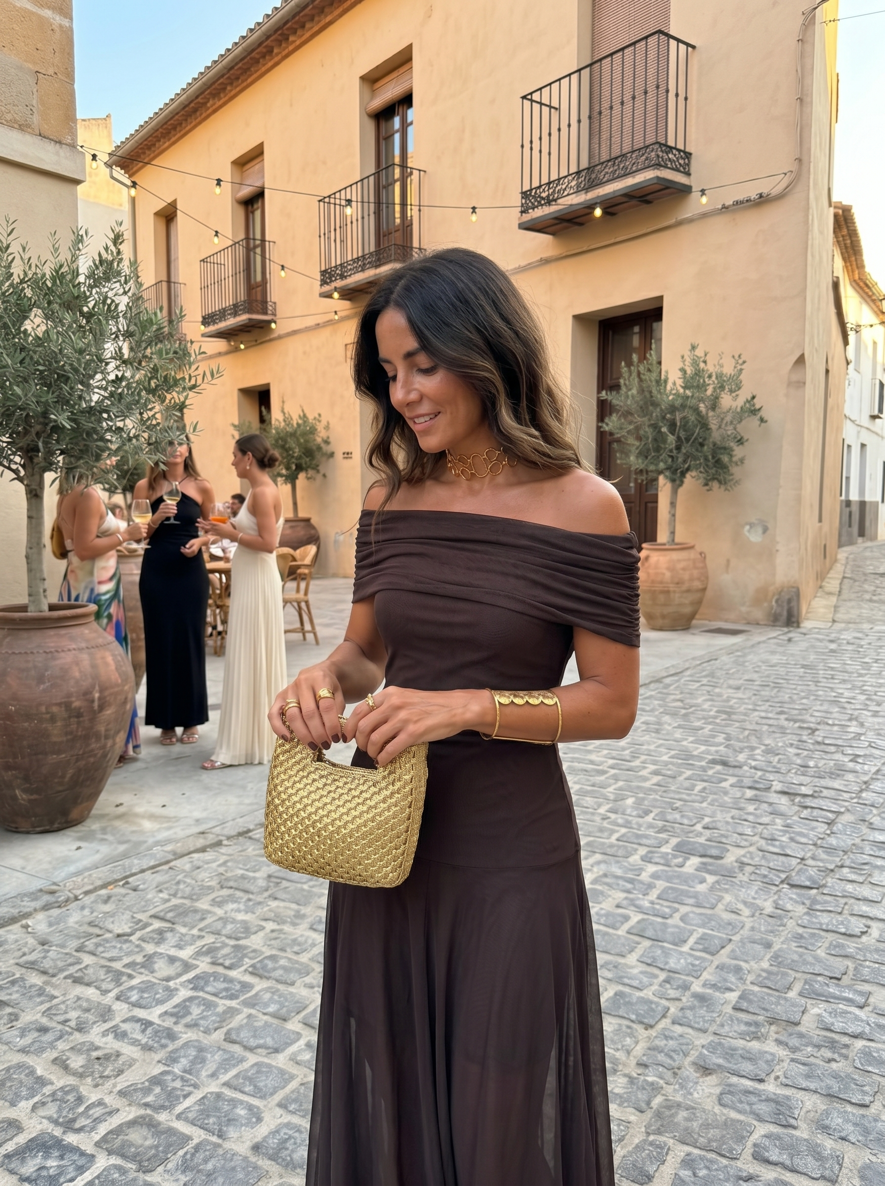 Karolína - Elegantní maxi šaty