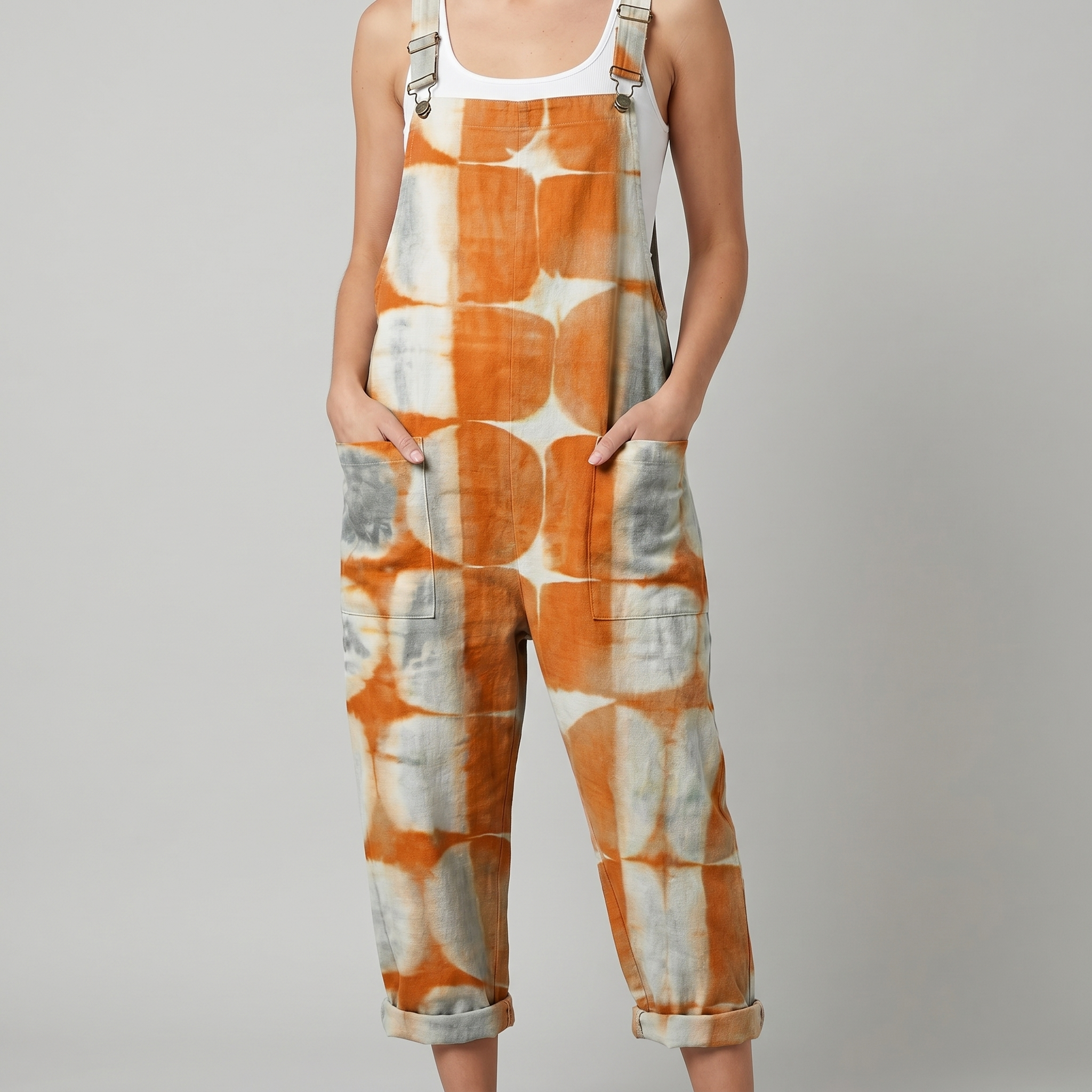 Hana - Stylový overal s efektem shibori