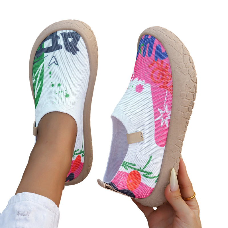 Zara | Slip-On s Uměleckým Potiskem a Měkkou Podešví