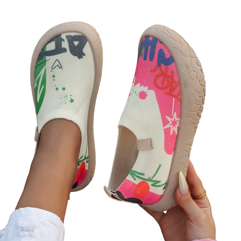 Zara | Slip-On s Uměleckým Potiskem a Měkkou Podešví