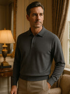 Pletený svetr na knoflíky – Rowan